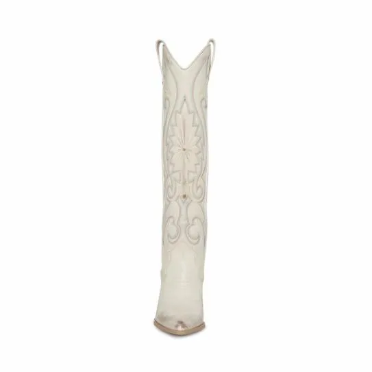 Women LASSO WHITE DISTRESSED White Distressed Steve Madden Boots and Booties Women LASSO WHITE DISTRESSED White Distressed Steve Madden Boots and Booties