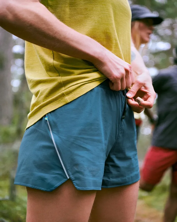 Women Laufey WoLightweight Shorts Monkshood Blue Klttermusen Shorts