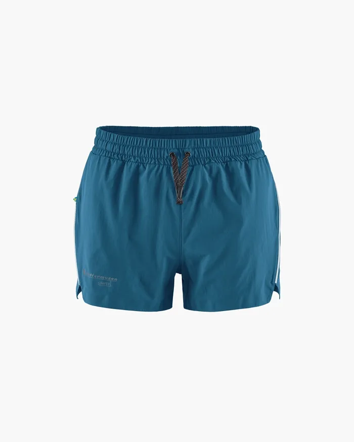 Women Laufey WoLightweight Shorts Monkshood Blue Klttermusen Shorts