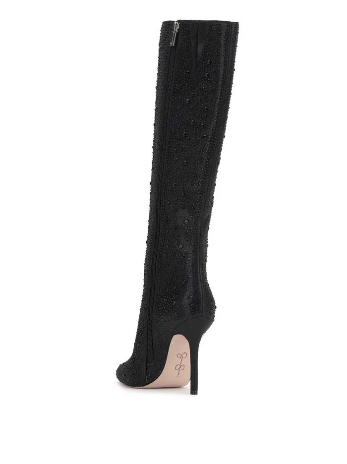 Women Laurel Knee High Boot In Black Jessica Simpson Boots and Booties