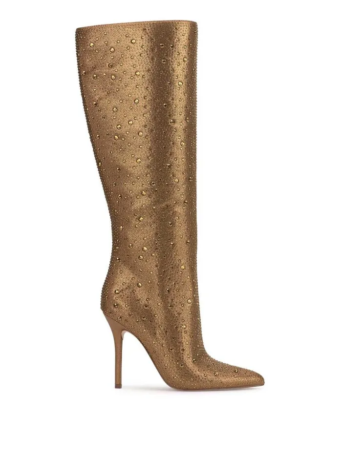 Women Laurel Knee High Boot In Bronze Jessica Simpson Boots and Booties