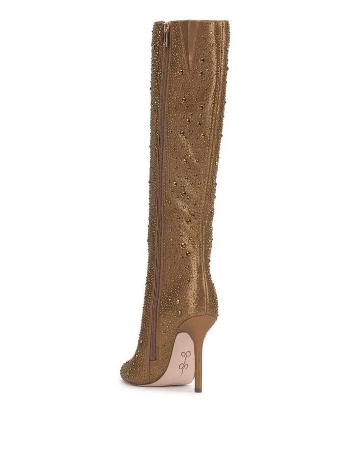 Women Laurel Knee High Boot In Bronze Jessica Simpson Boots and Booties
