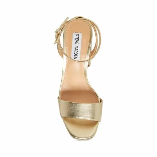 Women LESSA CHAMPAGNE Champagne Steve Madden Heels Women LESSA CHAMPAGNE Champagne Steve Madden Heels