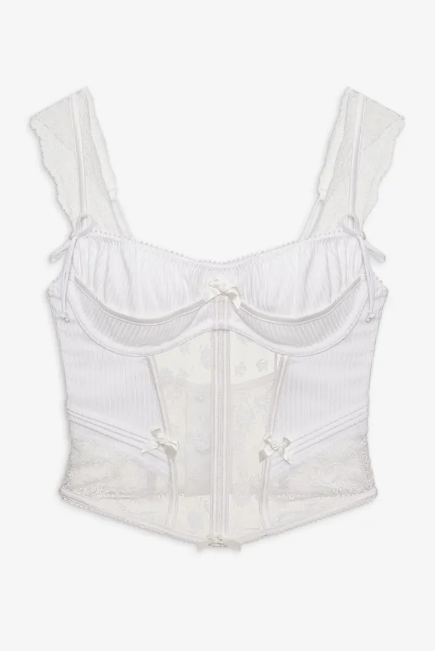 Women Lingerie For Love and Lemons Dahlia Bustier White Women Lingerie For Love and Lemons Dahlia Bustier White