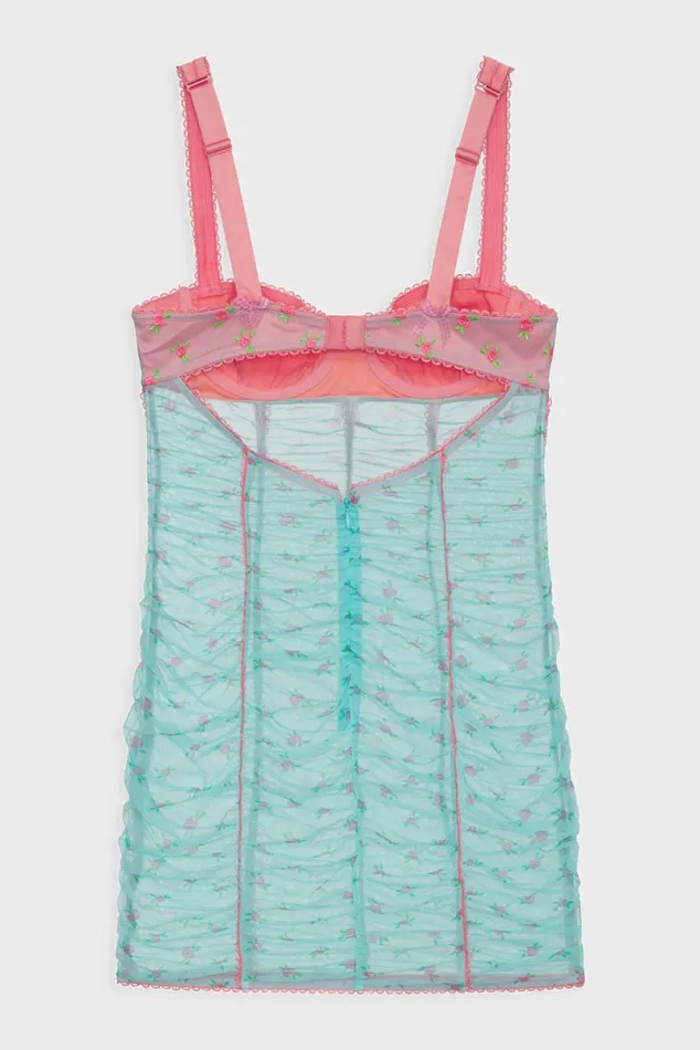 Women Lingerie For Love and Lemons Garden Party Slip Dress Multi