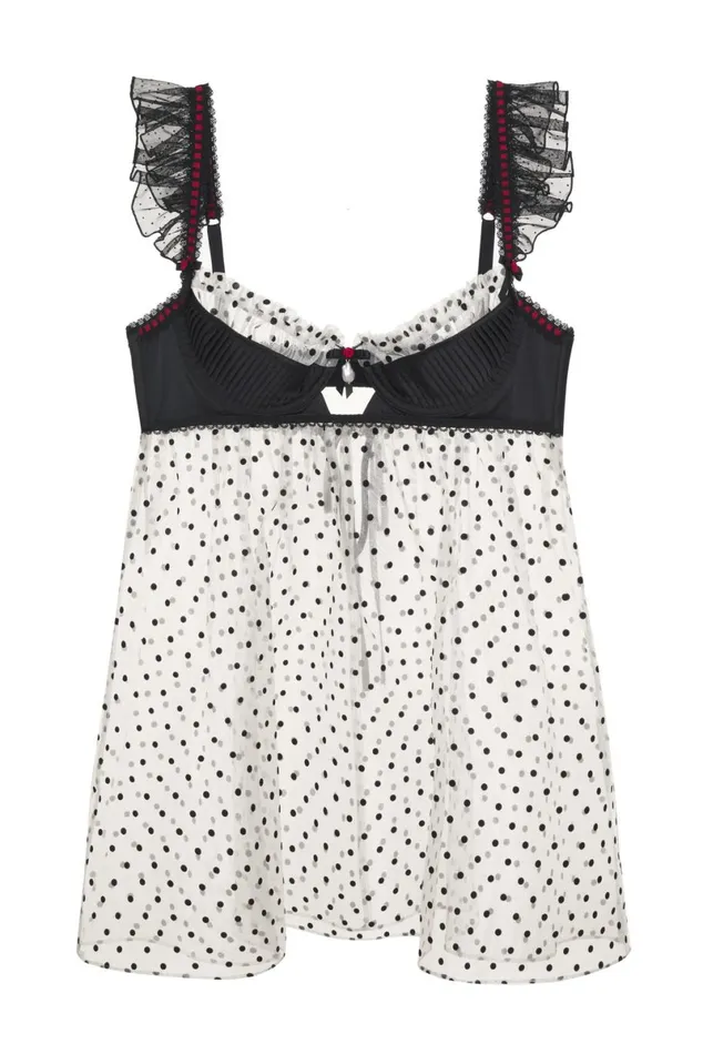 Women Lingerie For Love and Lemons Lucinda Babydoll Slip Dress Black Women Lingerie For Love and Lemons Lucinda Babydoll Slip Dress Black