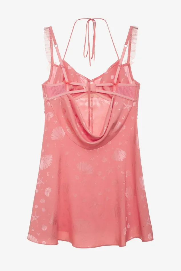 Women Lingerie For Love and Lemons Seashell Slip Dress Pink Women Lingerie For Love and Lemons Seashell Slip Dress Pink