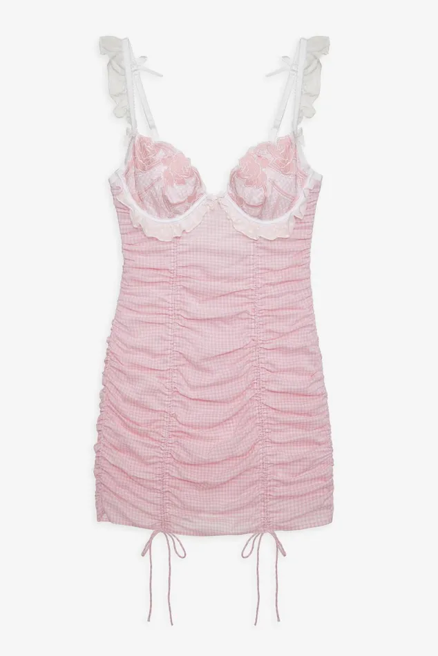 Women Lingerie For Love and Lemons Tawny Slip Dress Pink Women Lingerie For Love and Lemons Tawny Slip Dress Pink