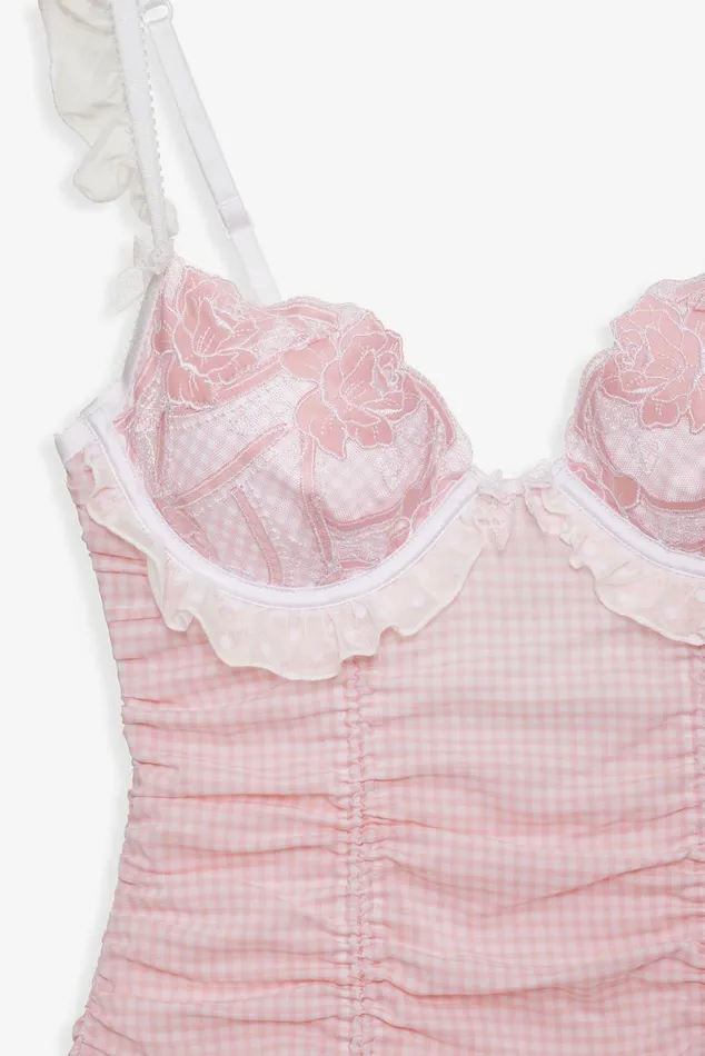 Women Lingerie For Love and Lemons Tawny Slip Dress Pink Women Lingerie For Love and Lemons Tawny Slip Dress Pink
