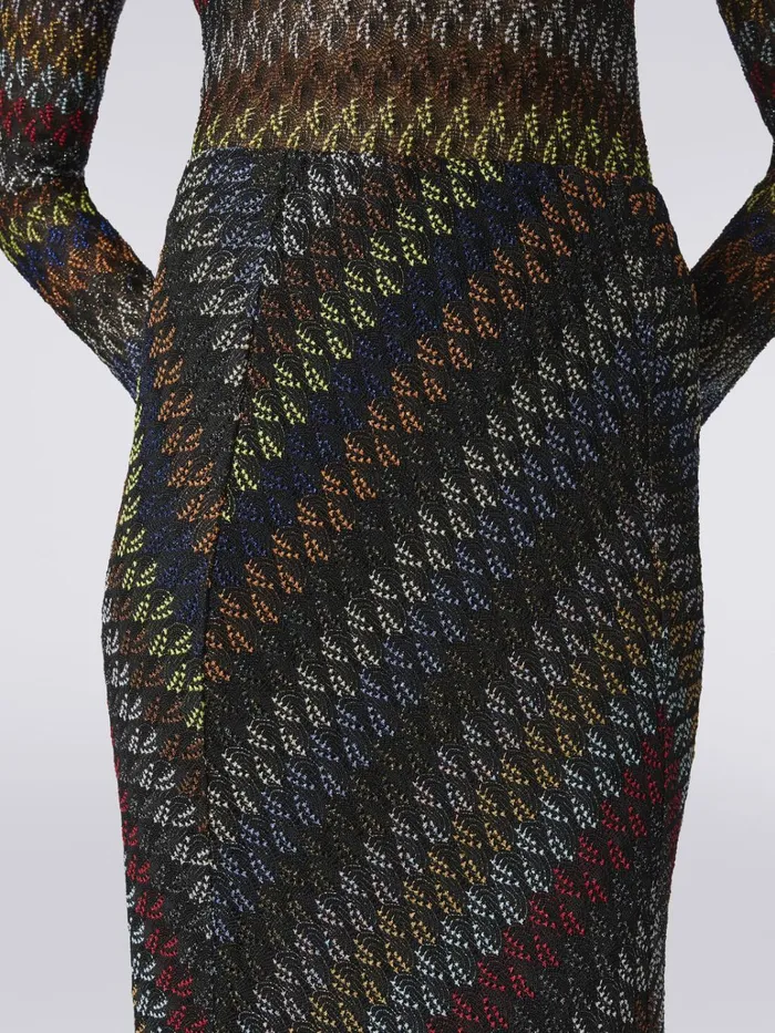 Women Long Lam Viscose Skirt Multicoloured Missoni Skirts Women Long Lam Viscose Skirt Multicoloured Missoni Skirts