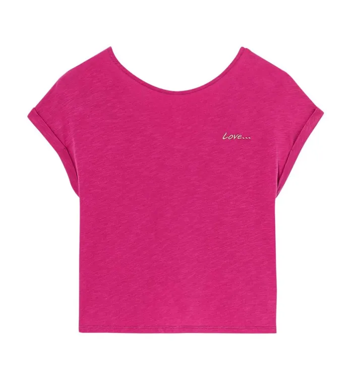 Women Love039 Top 8211 Violet Promod Tops Women Love039 Top 8211 Violet Promod Tops