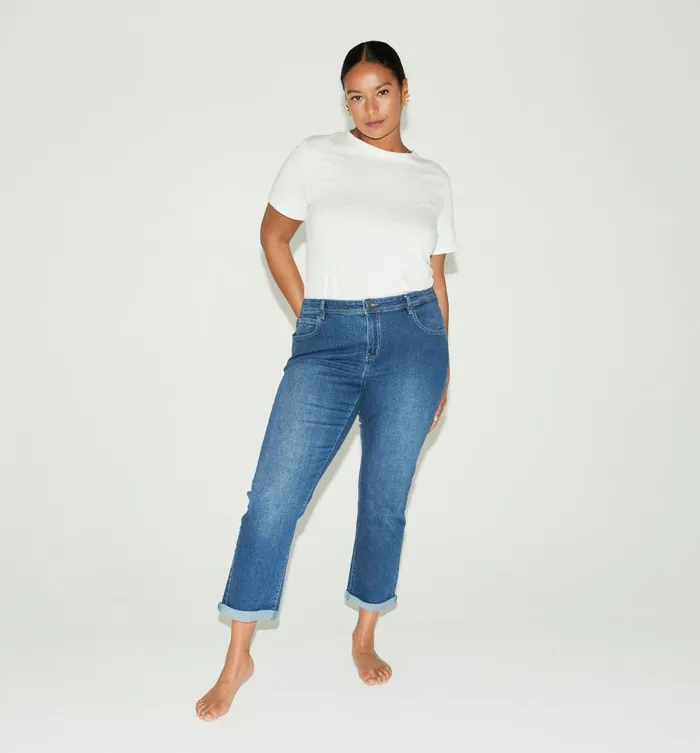Women Lucien Girlfriend Jeans 8211 Denim Promod Jeans