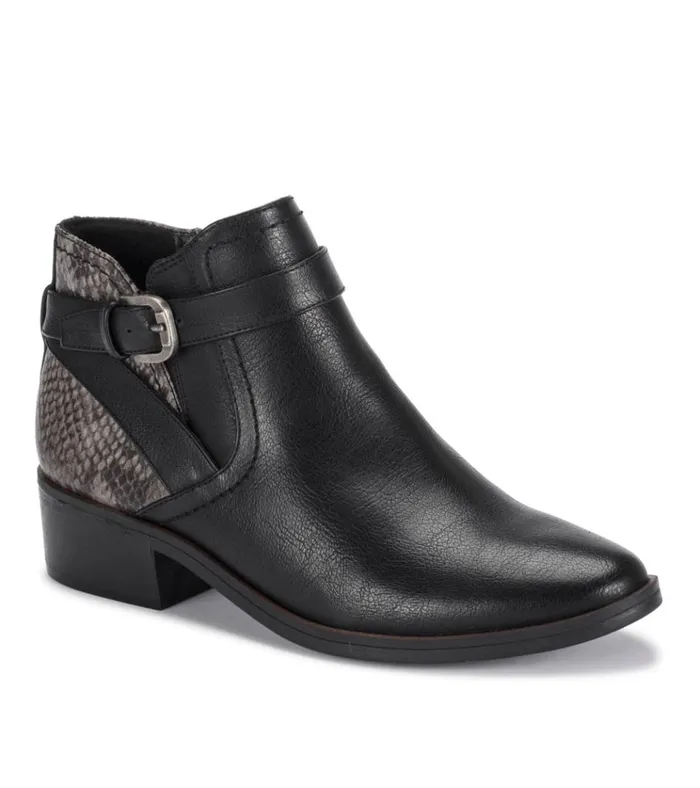 Women Maci Bootie Black Snake Baretraps Booties
