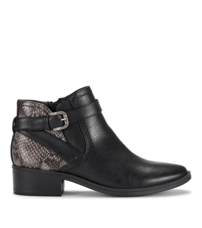 Women Maci Bootie Black Snake Baretraps Booties