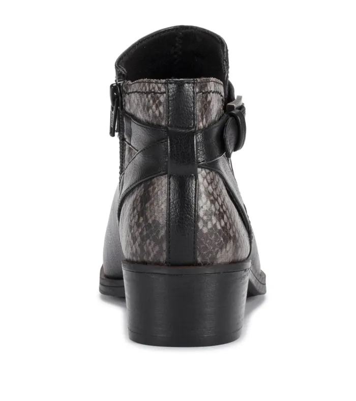 Women Maci Bootie Black Snake Baretraps Booties