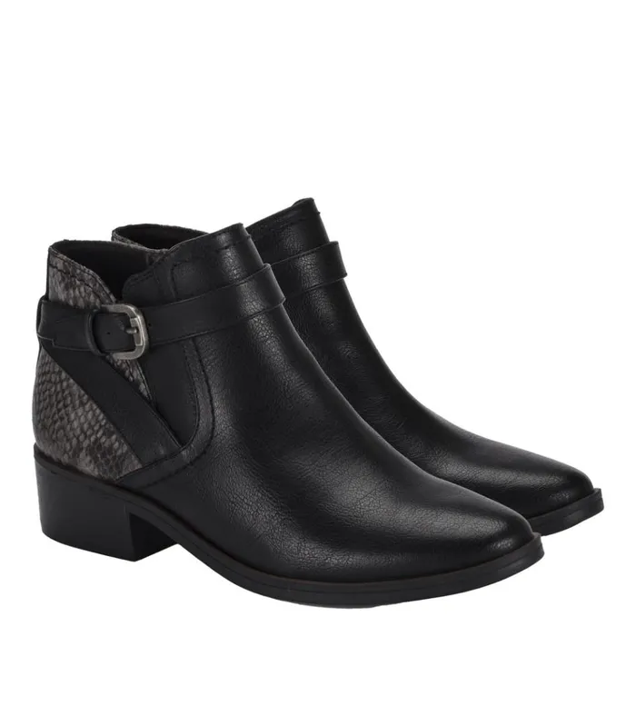 Women Maci Bootie Black Snake Baretraps Booties