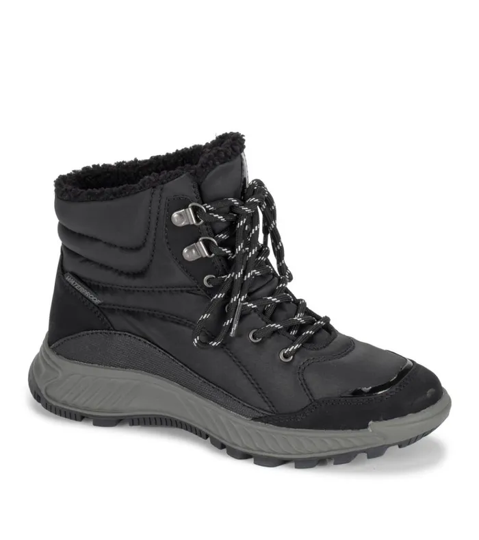 Women Maine Waterproof Hiker Boot Black Baretraps Cold Weather Boots