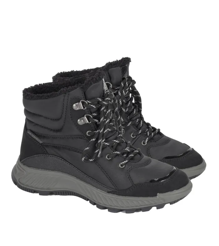 Women Maine Waterproof Hiker Boot Black Baretraps Cold Weather Boots