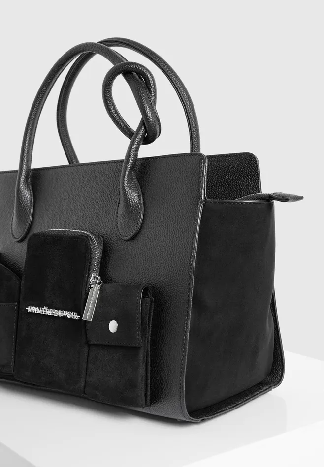 Women Manire De Voir Multi Pocket City Bag Black
