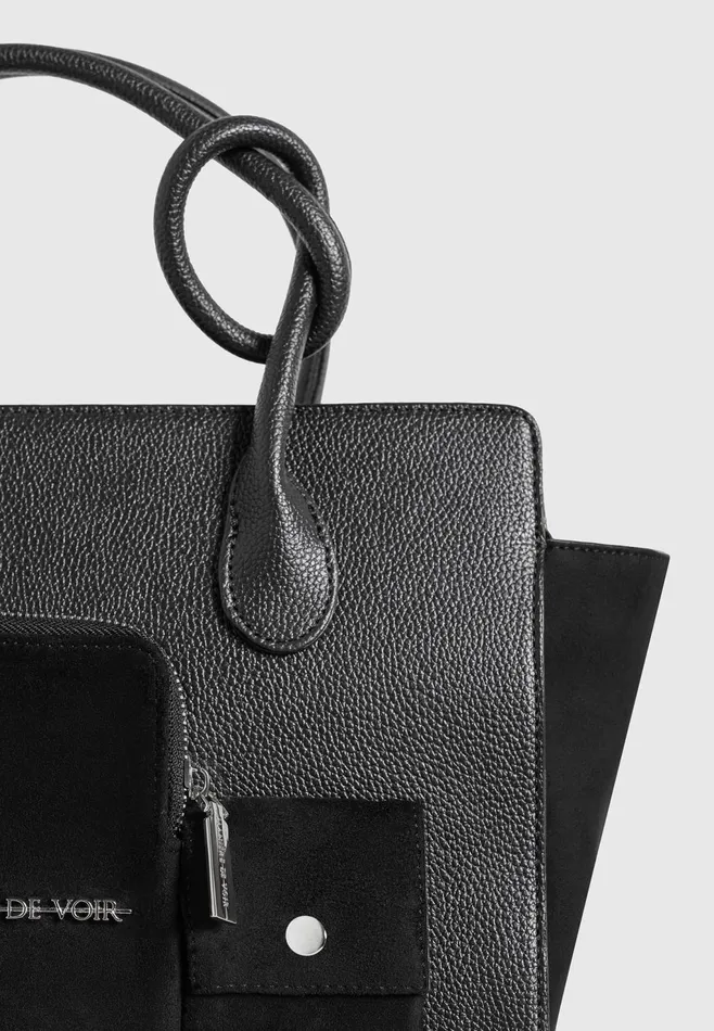 Women Manire De Voir Multi Pocket City Bag Black