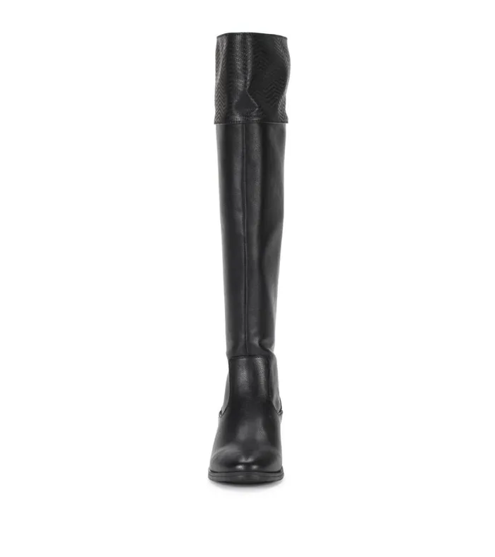 Women Marcela Over The Knee Boot Black Baretraps Knee High Boots