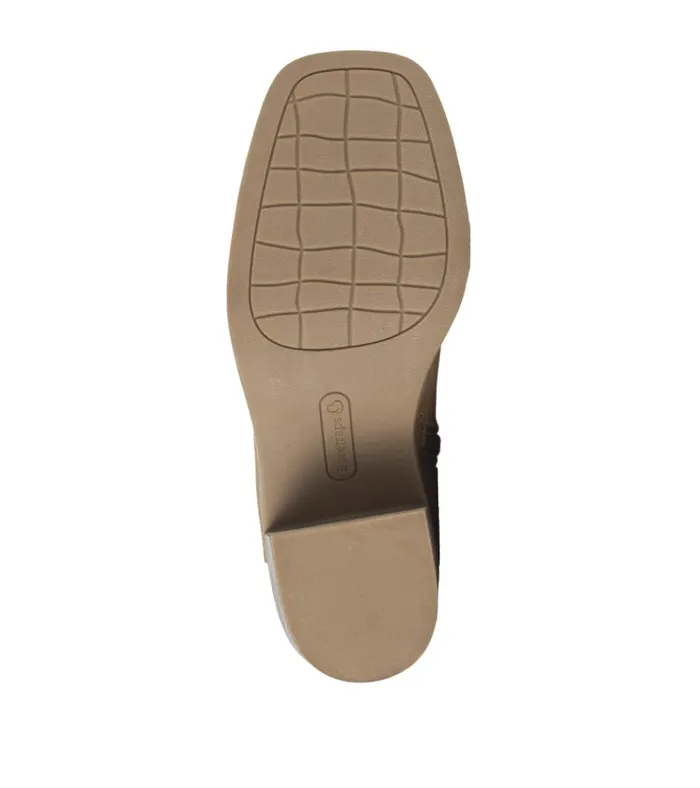 Women Maria Block Heel Bootie Sandstone Baretraps Booties