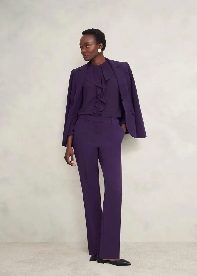 Women Maribella Blouse Grape Purple Hobbs Tops