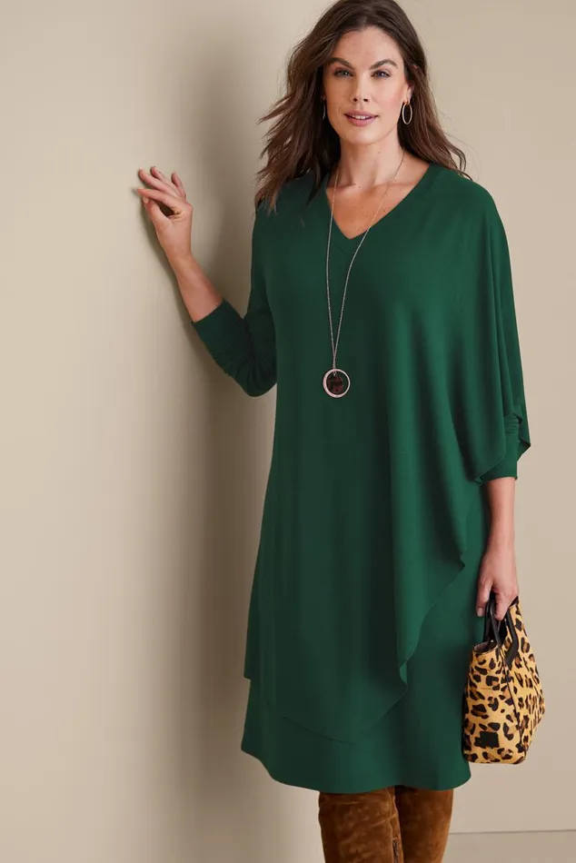 Women Marla Dress Black Soft Surroundings Dresses Women Marla Dress Black Soft Surroundings Dresses