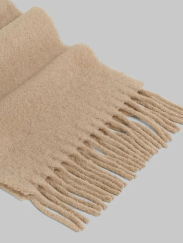Women Marni Scarves Light Pink Alpaca Scarf