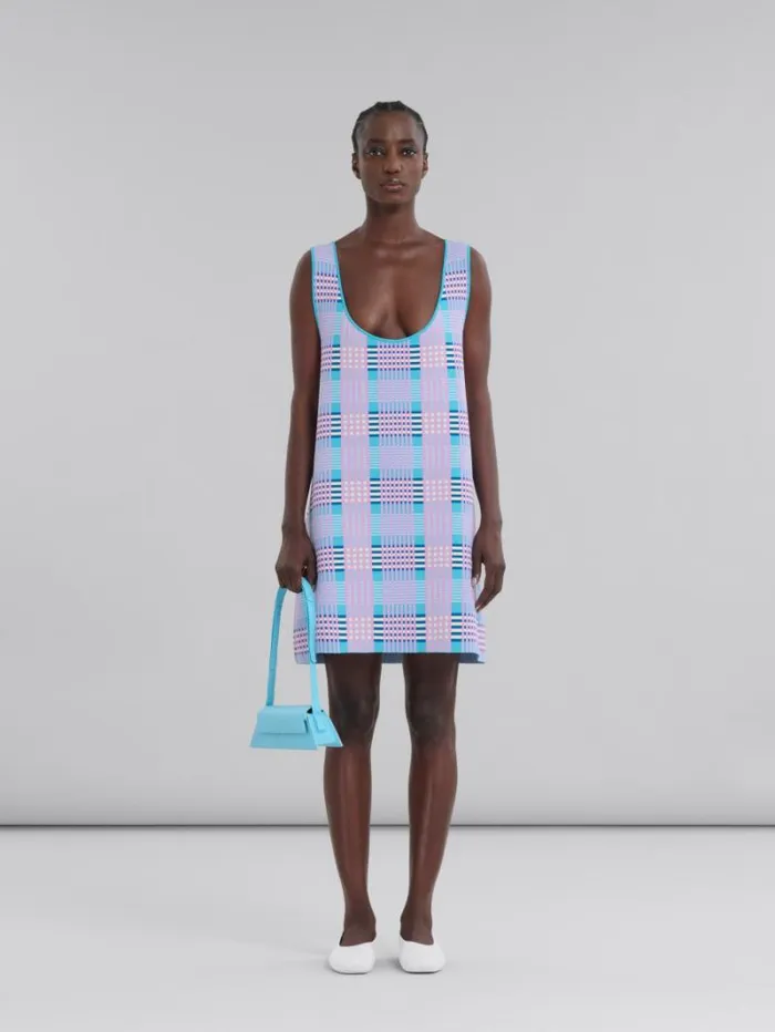 Women Marni Shoulder Bags Mini Trunkoise Bag In Smooth Light Blue Leather