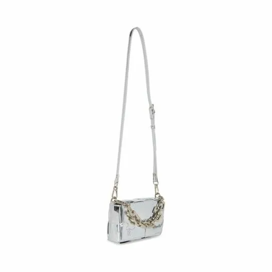 Women MARVELL BAG SILVER Silver Steve Madden Crossbody Bags