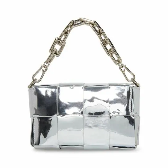 Women MARVELL BAG SILVER Silver Steve Madden Crossbody Bags