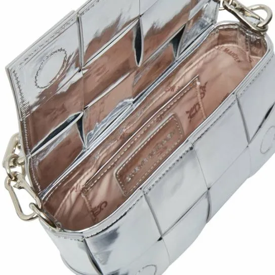 Women MARVELL BAG SILVER Silver Steve Madden Crossbody Bags