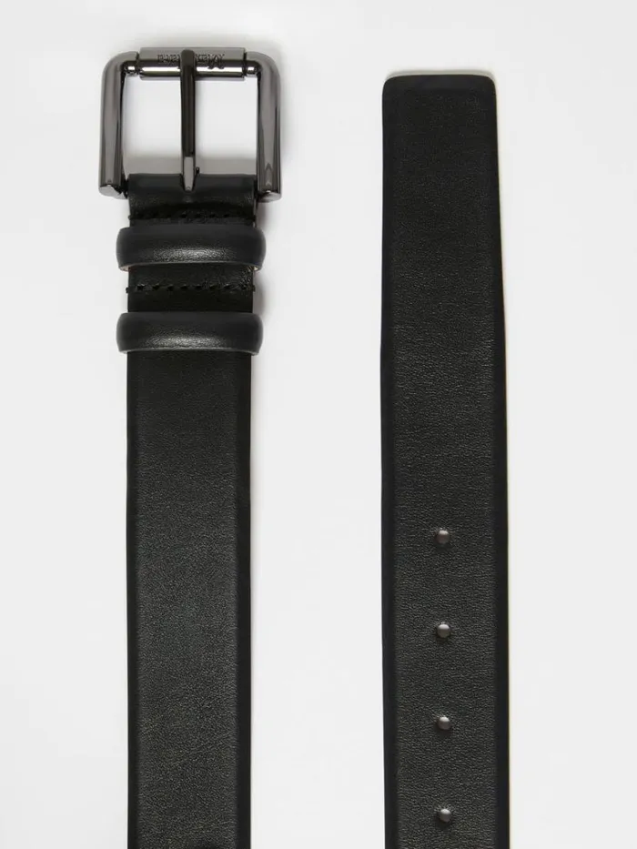 Women Max Mara Belts Nappa Leather Belt Black