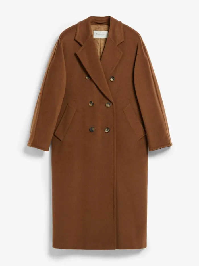 Women Max Mara Coats 101801 Icon Coat Caramel