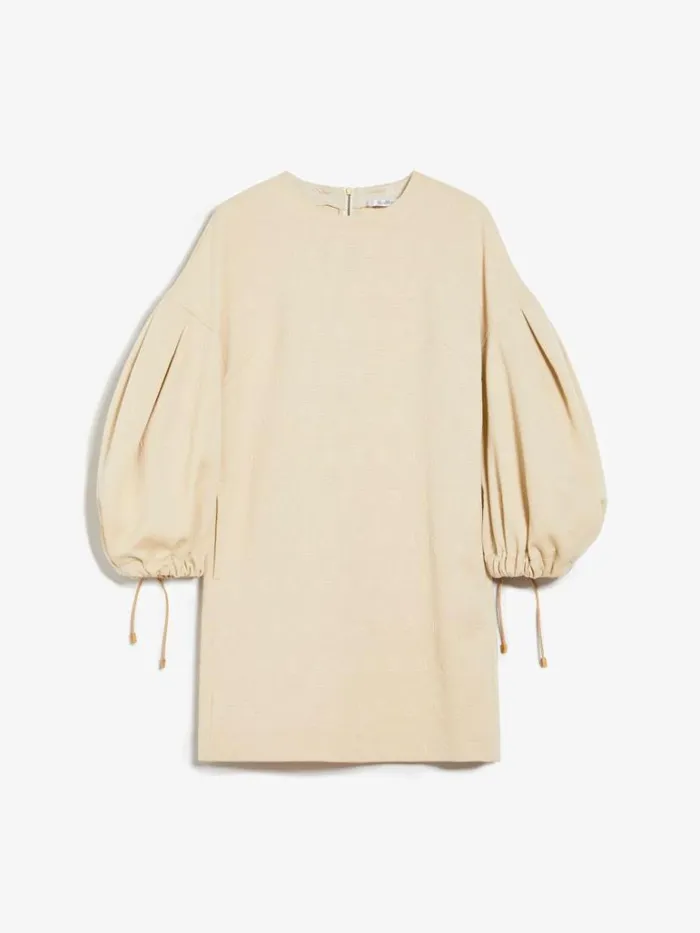 Women Max Mara Dresses Short Jersey Dress Ivory