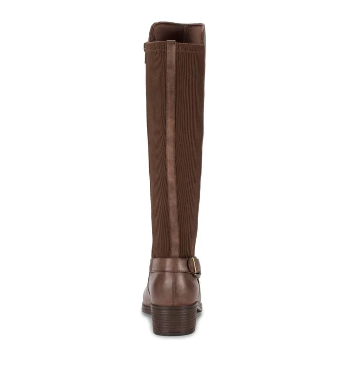 Women McKayla Wide Calf Tall Boot Dark Brown Baretraps Knee High Boots