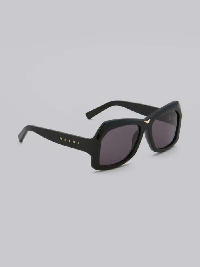 WomenMen Marni Sunglasses Black Tiznit Sunglasses