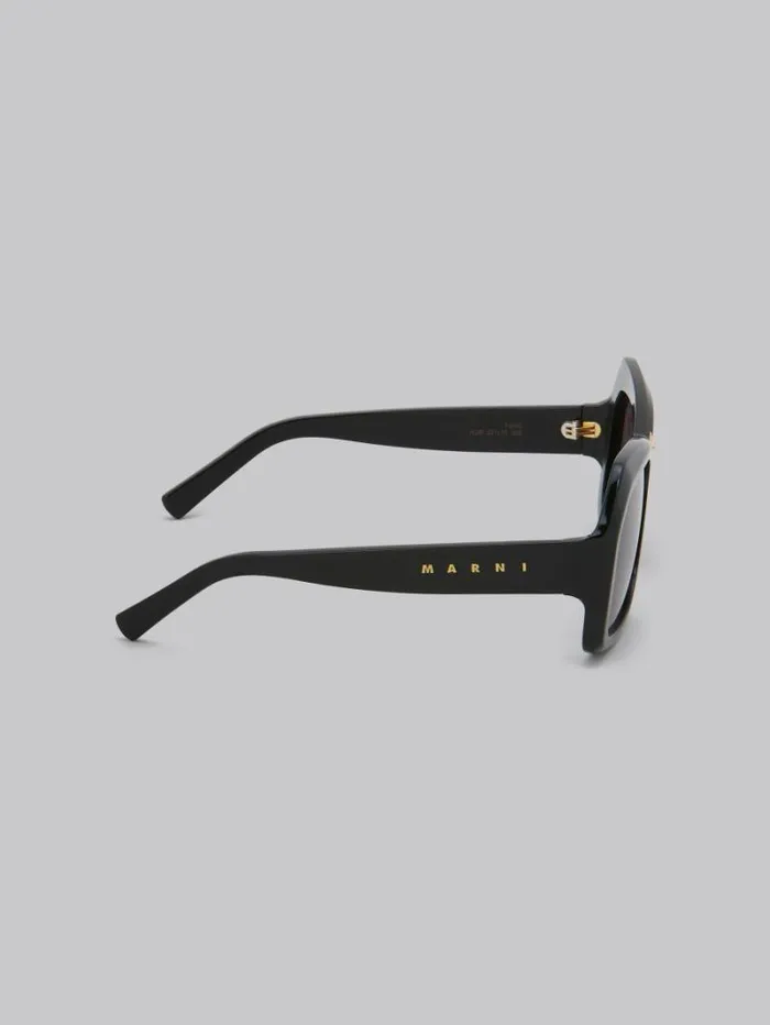 WomenMen Marni Sunglasses Black Tiznit Sunglasses
