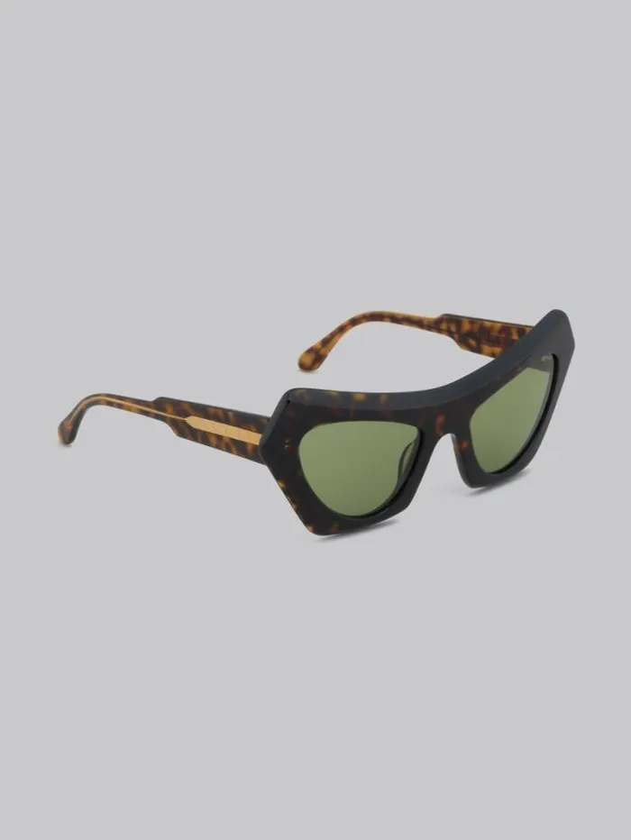 WomenMen Marni Sunglasses Devil039s Pool Havana Sunglasses