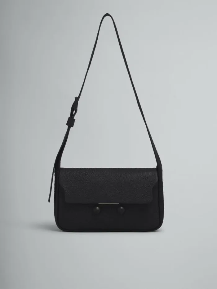WomenMen Marni Trunkaroo Bag Black Nappa Medium Trunkaroo Soft Bag
