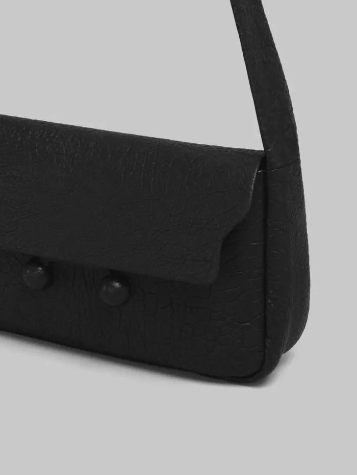 WomenMen Marni Trunkaroo Bag Black Nappa Medium Trunkaroo Soft Bag