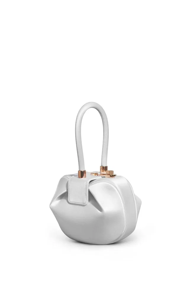 WomenMen Mini Bags Gabriela Hearst Demi Bag In Diamond Satin