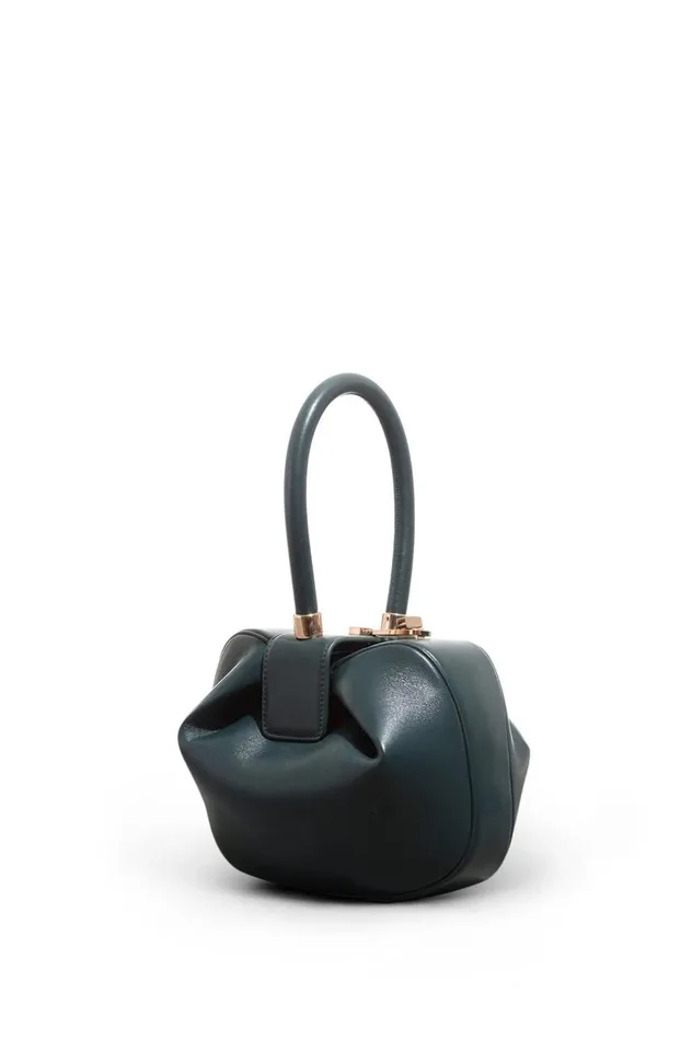 WomenMen Mini Bags Gabriela Hearst Demi Bag In Green Nappa Leather