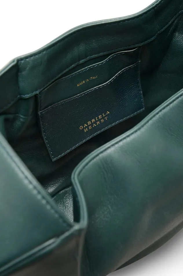 WomenMen Mini Bags Gabriela Hearst Demi Bag In Green Nappa Leather