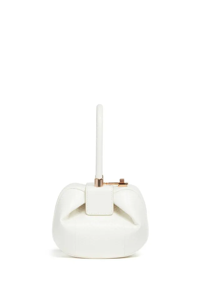 WomenMen Mini Bags Gabriela Hearst Demi Bag In Ivory Snakeskin