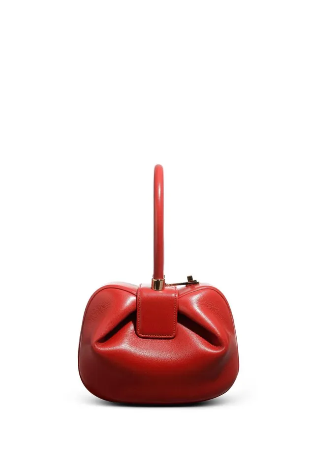 WomenMen Mini Bags Gabriela Hearst Demi Bag In Red Nappa Leather