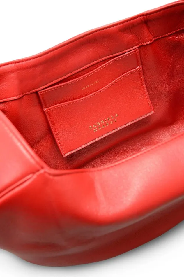 WomenMen Mini Bags Gabriela Hearst Demi Bag In Red Nappa Leather