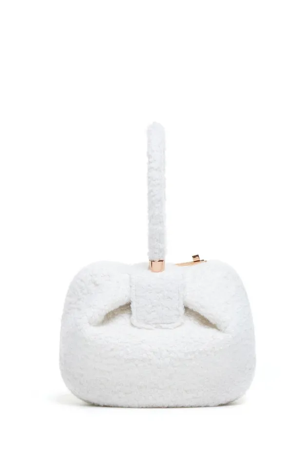 WomenMen Top Handles Gabriela Hearst Nina Bag In Ivory Cashmere Boucle