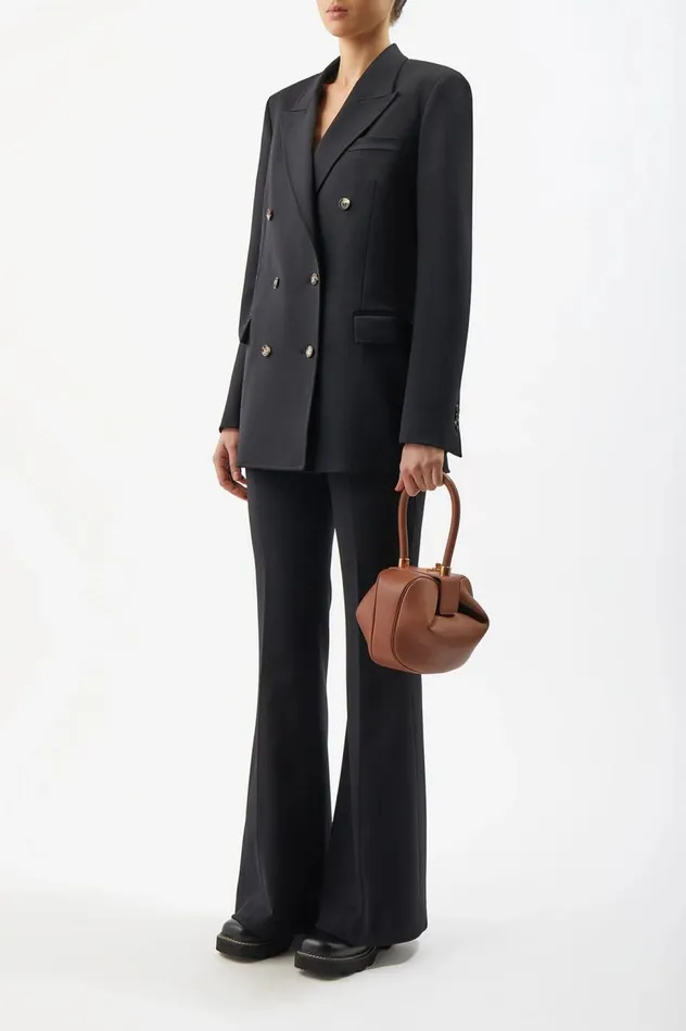 WomenMen Top Handles Gabriela Hearst Nina Midas Bag In Ivory Nappa Leather
